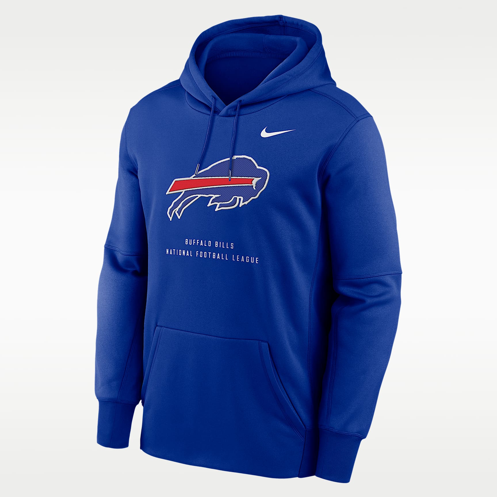 Buffalo Bills Men's Nike Therma NFL Pullover Hoodie. Nike.com